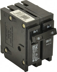 15 Amp, 120/240 VAC, 2 Pole, Plug In Type BR Circuit Breaker