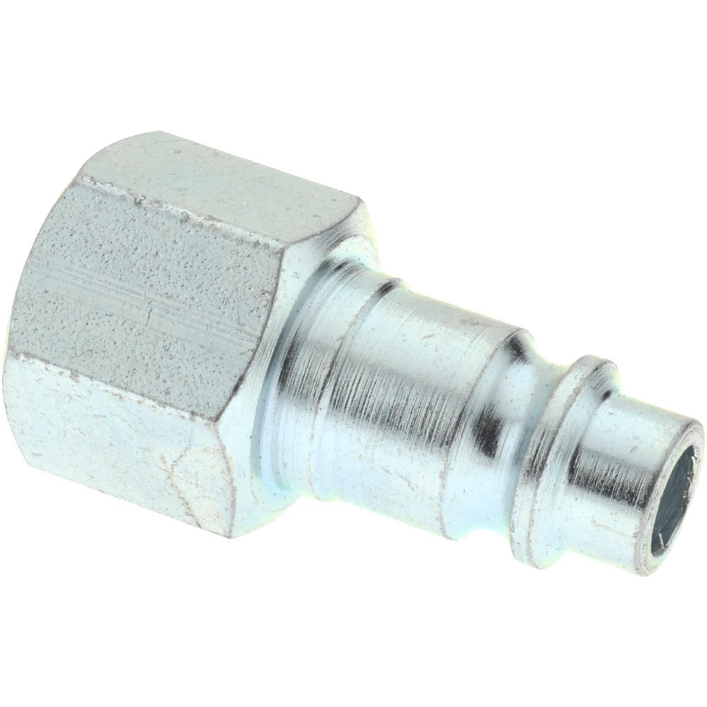 Pneumatic Hose Coupling: 1/4" Thread, 1/4" Body Dia, Acme Interchange