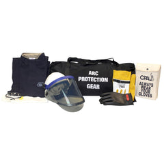 Arc Flash Clothing Kit: Size 4X-Large, Cotton, Jacket, Pants & Hoods