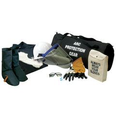 Arc Flash Clothing Kit: Size X-Large, Cotton, Coat, Hoods & Leggings