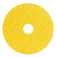 Fiber Disc:  4-1/2" Disc Dia, 7/8" Hole, Arbor Hole, 36 Grit, Premium Ceramic Alumina