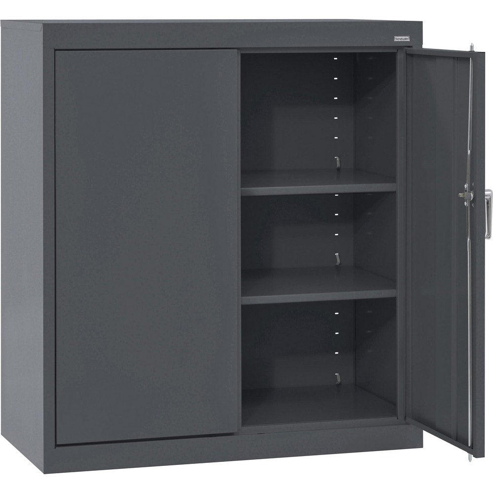 Steel Counter-Height Cabinet: 36" Wide, 24" Deep, 36" High