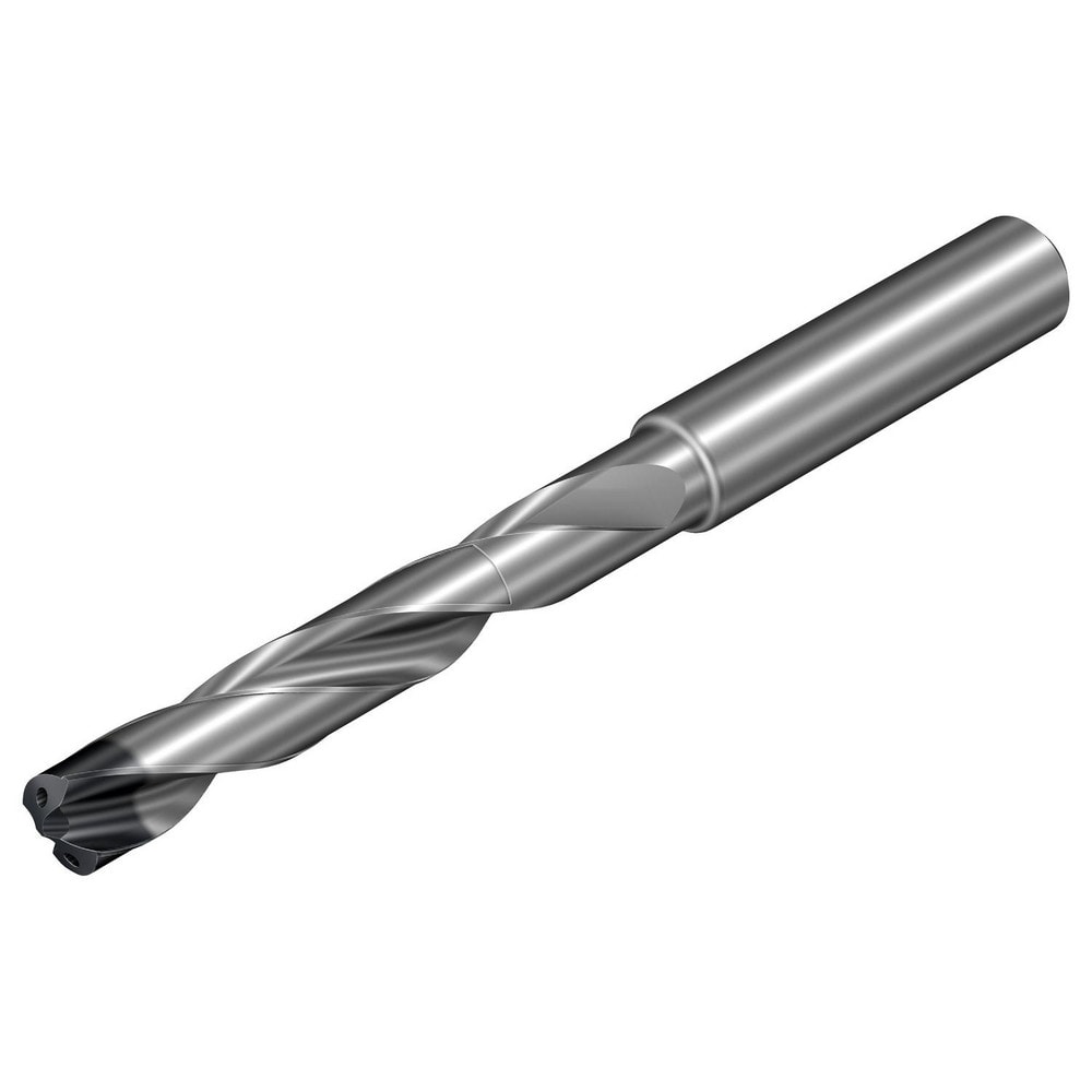 Jobber Drill: 6.35 mm Dia, 140 deg Point, Solid Carbide