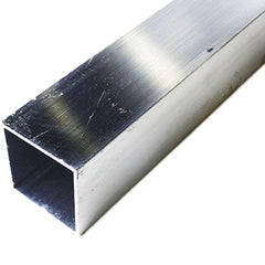 ALUMINUM TUBE SQUARE 6061 T6 AMS-QQ-A-200/8 1.0000 x .1250