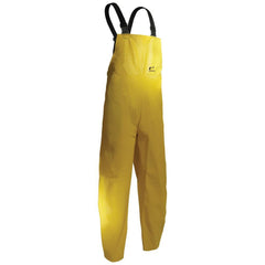 Rain Bib Overalls: Size Small, Polyester & PVC