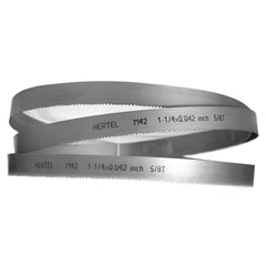 Welded Bandsaw Blade: 12' 6" Long x 1-1/4" Wide x 0.0420" Thick, 5-8 TPI