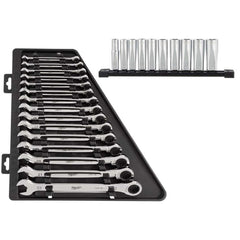 Deep Wrench Set: 25 Pc, Metric