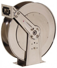 Hose Reel without Hose: 50' Long, Spring Retractable