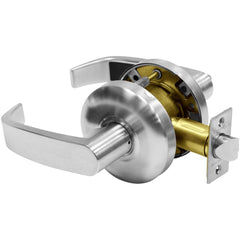 Lever Locksets; Lockset Type: Classroom; Key Type: Keyed Different; Back Set: 2-3/4; Cylinder Type: LFIC; Material: Metal; Door Thickness: 1-3/8 to 1/3-4; Finish: Satin Chrome