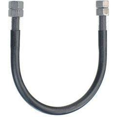 U-Bolt Clamp: 1/2" Pipe, Carbon Steel