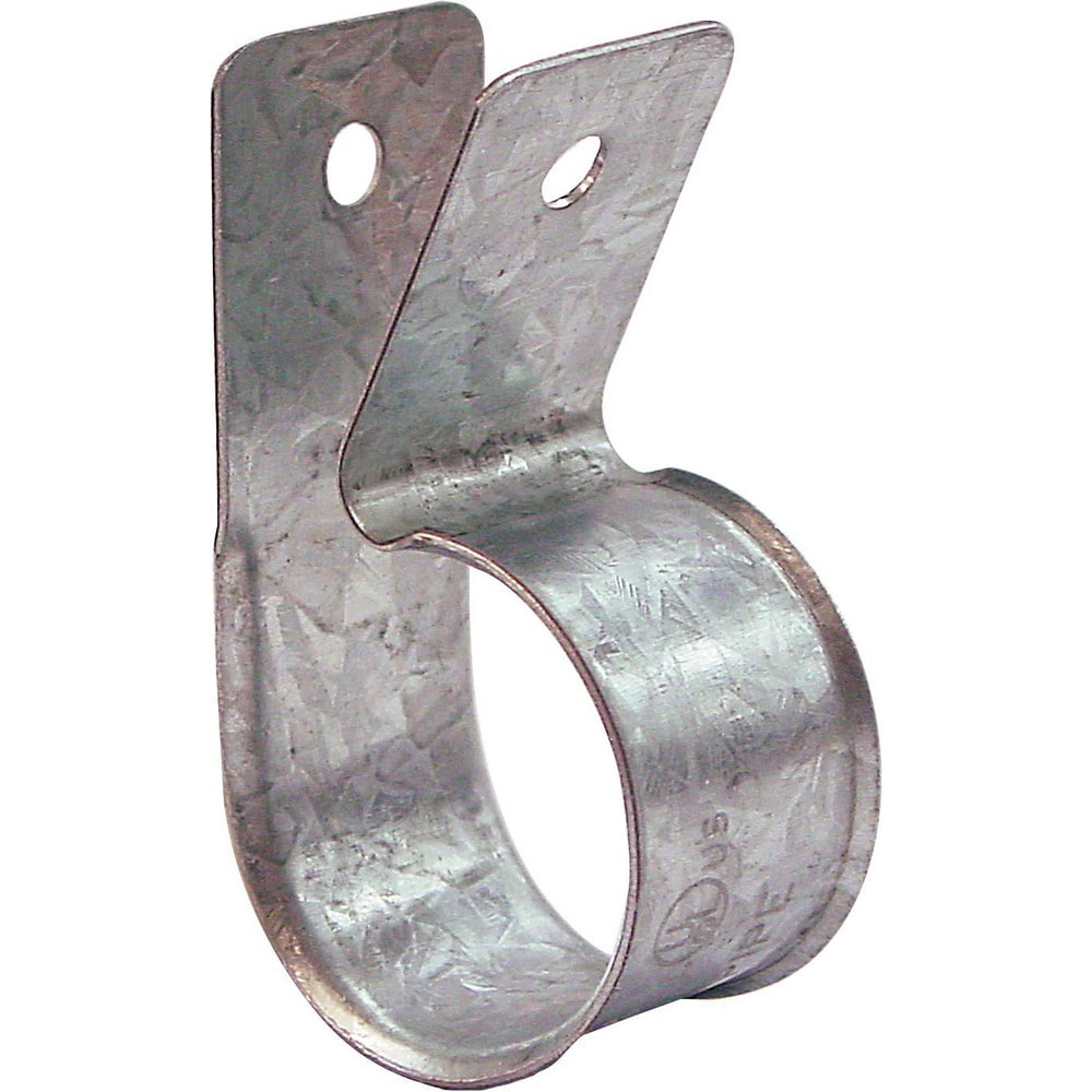 One Hole Strap: 1" Pipe, Steel