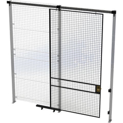 Temporary Structure Partitions; Overall Height: 120 in; Width (Inch): 58; Overall Depth: 1.5 in; Construction: Welded; Material: Steel