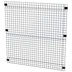 Temporary Structure Partitions; Overall Height: 60 in; Width (Inch): 58; Overall Depth: 1.5 in; Construction: Welded; Material: Steel