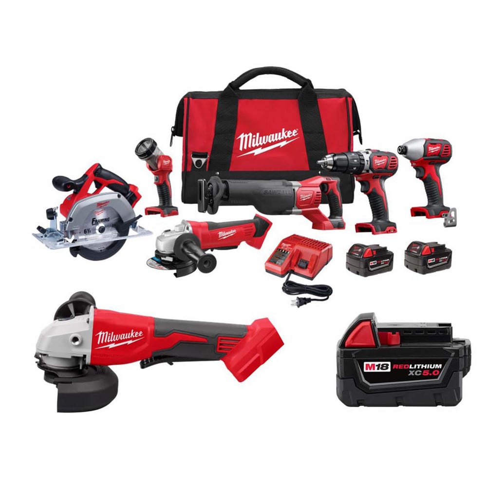 18.00 Volt Cordless Tool Combination Kit