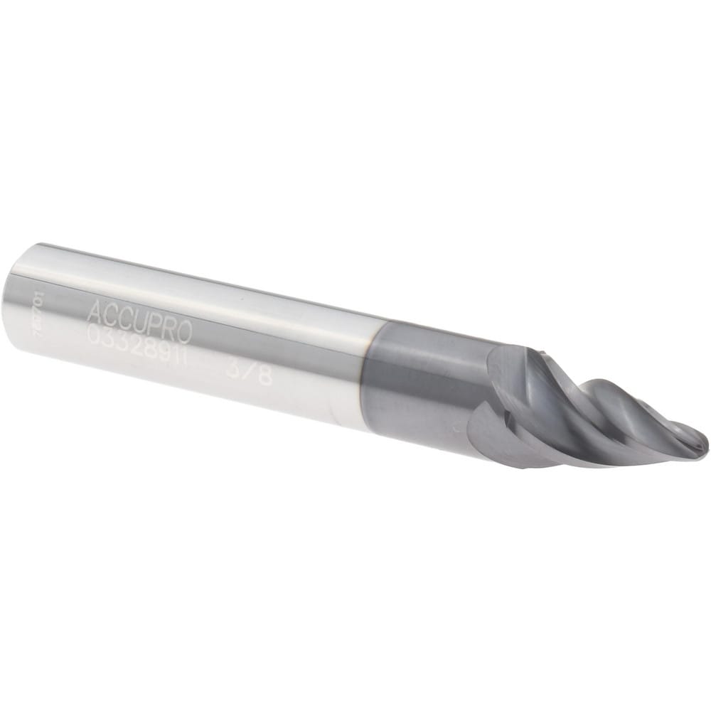 Barrel Cutter End Mills; End Type: Taper Form; Material: Solid Carbide; Taper Angle Per Side: 15.00