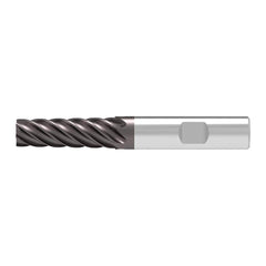 Tapered End Mill: 4 deg Angle per Side, 16.00 mm Small Dia, 55.00 mm LOC, 6 Flute