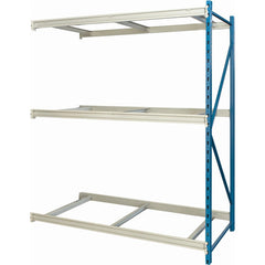 Storage Racks; Rack Type: Bulk Rack Add-On; Overall Width (Inch): 48; Overall Height (Inch): 87; Overall Depth (Inch): 24; Material: Steel; Color: Marine Blue, Light Gray; Finish: Powder Coated