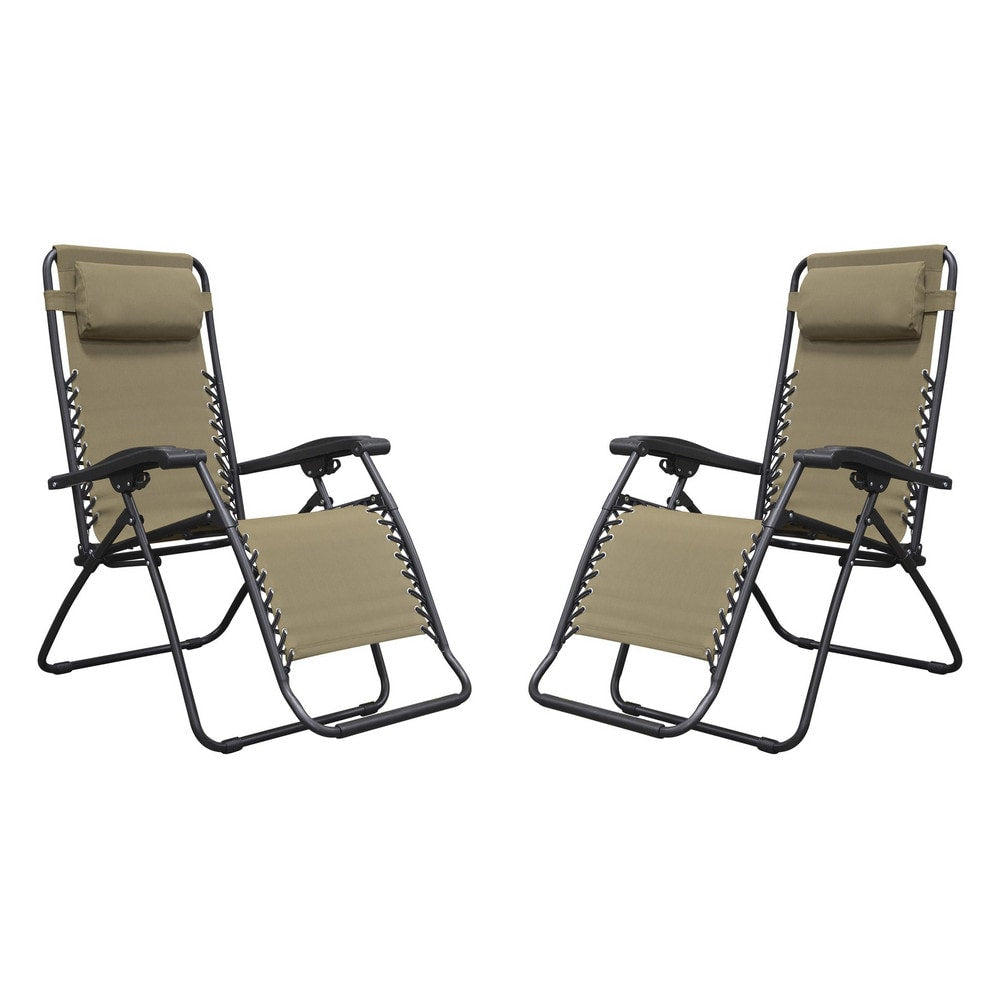 Folding Chairs; Pad Type: Texteline, Arms, Flat; Material: Texteline, Steel; Width (Inch): 27; Depth (Inch): 35.8258 in; Seat Color: Beige; Overall Height: 44.0945 in