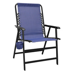 Folding Chairs; Pad Type: Texteline, Arms, Flat; Material: Texteline, Steel; Width (Inch): 26; Depth (Inch): 25.7874 in; Seat Color: Blue; Overall Height: 37.4016 in