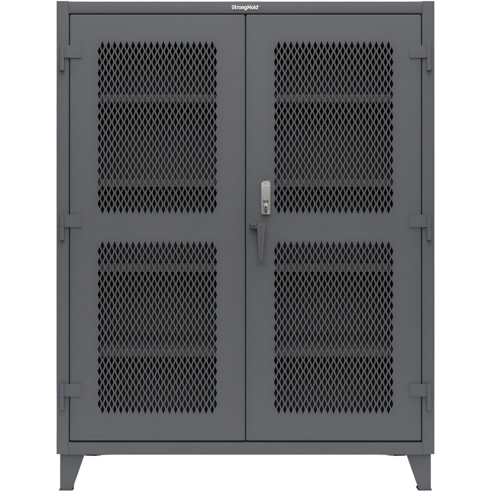 Steel Visible Cabinet: 60" Wide, 24" Deep, 78" High