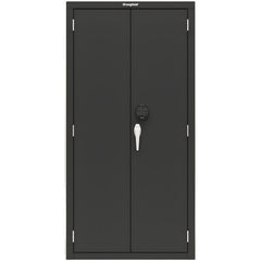 Steel Heavy-Duty Storage Cabinet: 36" Wide, 24" Deep, 72" High