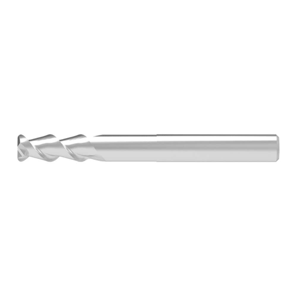 Corner Radius End Mill: 12.00 mm Dia, 31.00 mm LOC, 1.50 mm Radius, 2 Flute, Solid Carbide