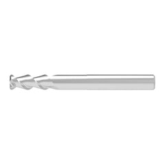 Corner Radius End Mill: 4.00 mm Dia, 10.50 mm LOC, 1.00 mm Radius, 2 Flute, Solid Carbide