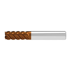 Corner Radius End Mill: 1.00 mm Dia, 2.00 mm LOC, 0.03 mm Radius, 4 Flute, Solid Carbide