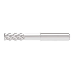 Corner Chamfer End Mill: 6.00 mm Dia, 16.00 mm LOC, 4 Flute, 0.20 mm Chamfer Width, Solid Carbide