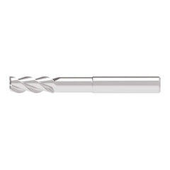 Corner Radius End Mill: 12.00 mm Dia, 31.00 mm LOC, 1.50 mm Radius, 3 Flute, Solid Carbide