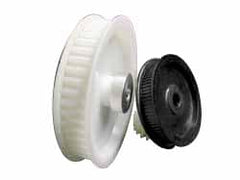 Timing Belt Pulleys; Pitch Diameter: 1.528 mm, 1.528 in; Face Width: 0.5 mm, 0.5 in