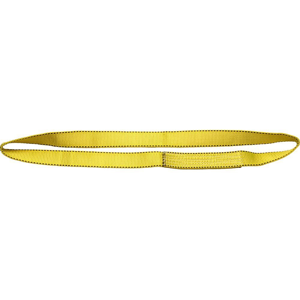 Endless, Type 5 Web Sling: 18' Long, 3" Wide, 16300 lb Vertical Capacity, Polyester