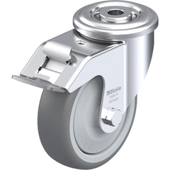 Standard Casters; Mount: Hollow Kingpin; Caster Type: Kingpin Swivel; Bearing Type: Precision Ball; Style: Double Ball; Wheel Diameter (Inch): 1; Wheel Width (Inch): 1-9/16