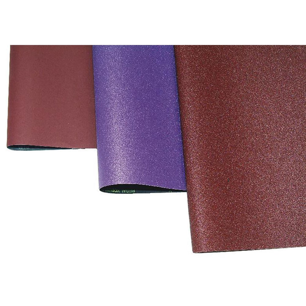 Abrasive Belt:  37" Wide, 60" OAL, 120 Grit, Aluminum Oxide