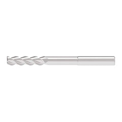 Corner Radius End Mill: 12.00 mm Dia, 49.00 mm LOC, 4.00 mm Radius, 3 Flute, Solid Carbide