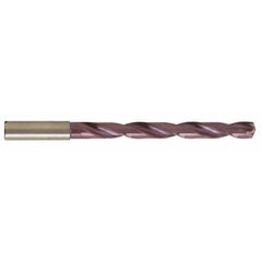 Taper Length Drill Bit: Series 5512, 5/8" Dia, 140 &deg; Point, Solid Carbide