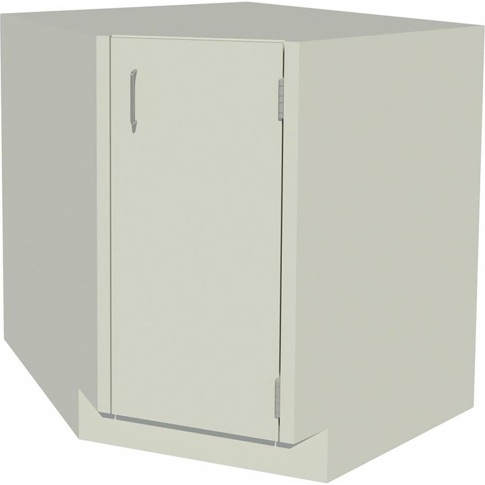 Cabinet Components & Accessories; Accessory Type: Base Cabinet; For Use With: Standing Height Cabinets; Overall Depth: 22 in; Overall Height: 35.1 in; Material: Steel; Color: Pearl; Overall Width: 33