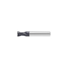 Corner Chamfer End Mill: 10.00 mm Dia, 13.00 mm LOC, 2 Flute, 0.20 mm Chamfer Width, Solid Carbide