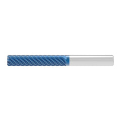 Corner Radius End Mill: 20.00 mm Dia, 70.00 mm LOC, 1.00 mm Radius, 10 Flute, Solid Carbide