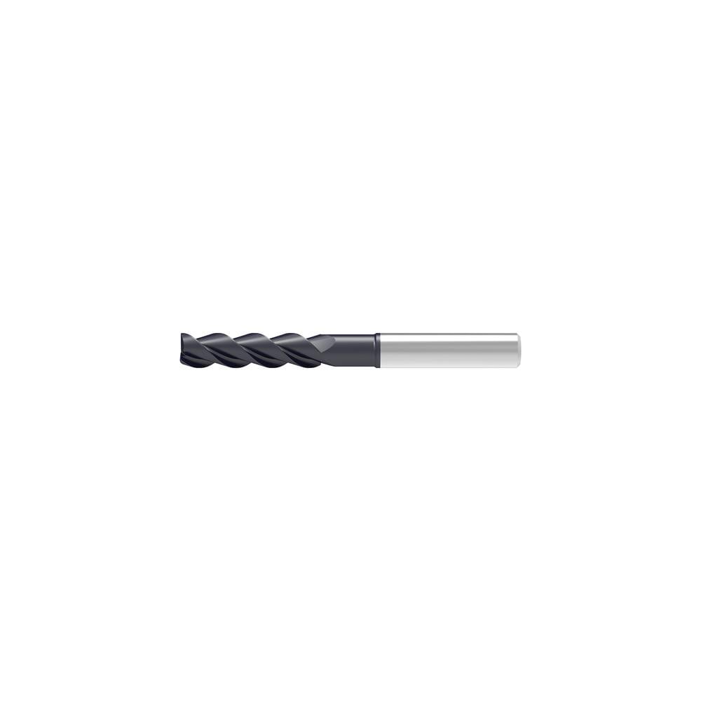 Corner Chamfer End Mill: 14.00 mm Dia, 45.00 mm LOC, 3 Flute, 0.20 mm Chamfer Width, Solid Carbide