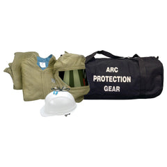 Arc Flash Clothing Kit: Size 4X-Large, Cotton, Jacket, Pants & Hoods