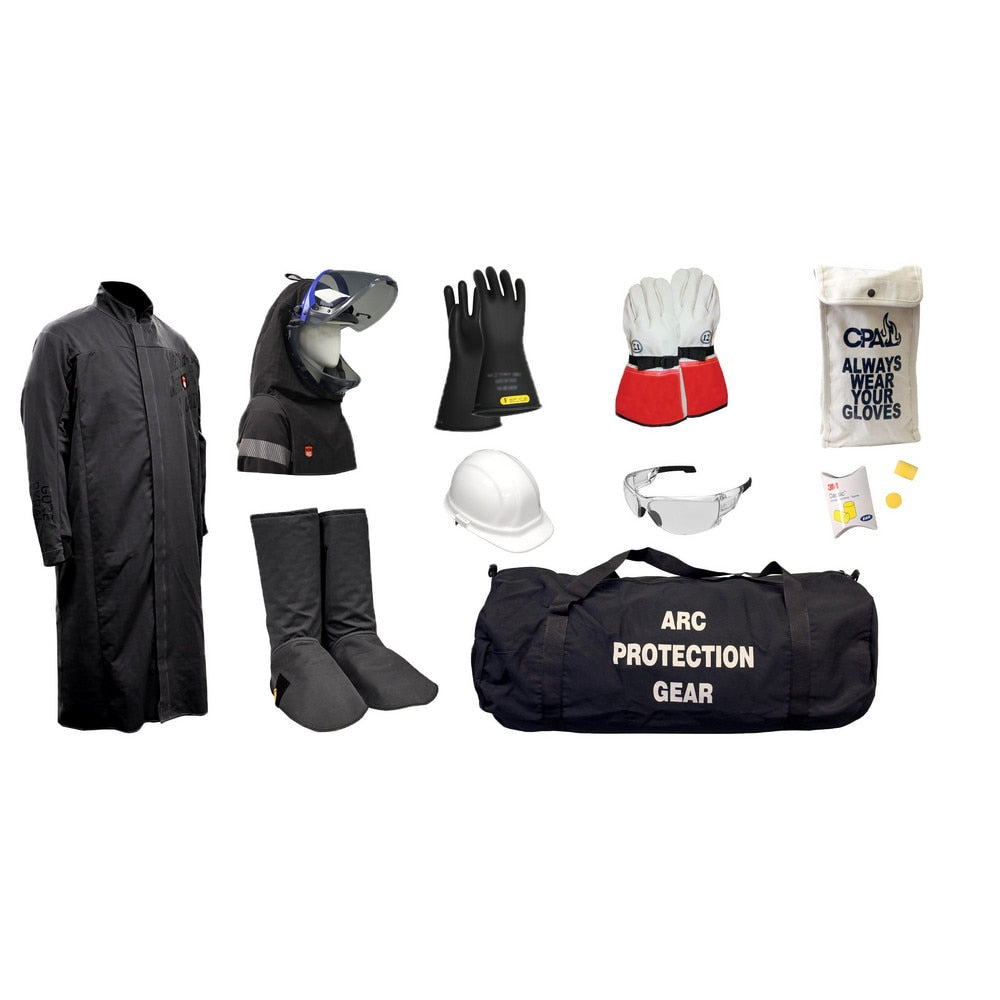 Arc Flash Clothing Kit: Size Small, Cotton, Coat, Hoods & Leggings