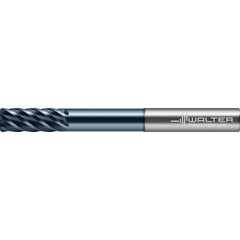 Square End Mill: 1/2" Dia, 3" LOC, 6 Flute, Solid Carbide