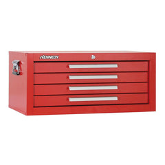 4 Drawer Red Drawer Chest Base