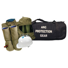 Arc Flash Clothing Kit: Size X-Large, Cotton, Coat, Hoods & Leggings