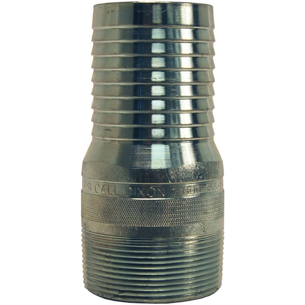 Combination Nipples For Hoses; Type: King Nipple; Material: Plated Steel; Thread Standard: Male NPT; Thread Size: 3/4 in; Overall Length: 3.13 in; Epa Watersense Certified: No