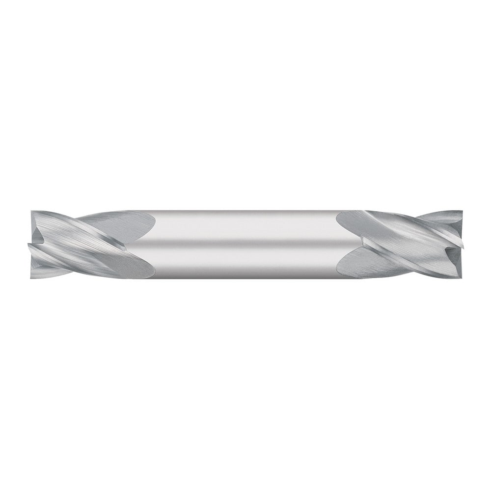 Square End Mill: 3/16" Dia, 3/8" LOC, 4 Flute, Solid Carbide