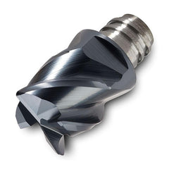 End Milling Tip Insert: Corner Radius End Mill IN2005, Carbide