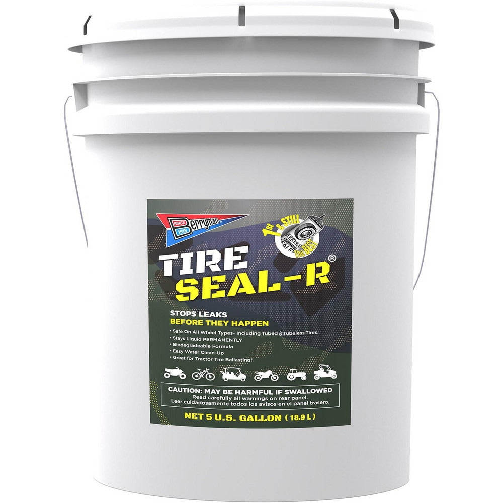 Tire Puncture Sealant; Compatible Tire Type: Car; Sealant Type: Heavy-Duty Tire Sealant, Premium Tire Sealant, Liquid Ballast, Bicycle Tire Sealant, Non-Flammable Instant Tire Repair, Liquid Ballast Tire Sealant; Container Size: 5 gal; Container Type: Pai