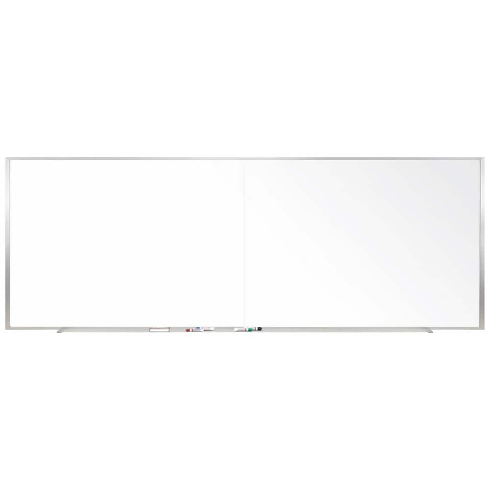 Whiteboards & Magnetic Dry Erase Boards; Board Material: Porcelain; Frame Material: Aluminum; Height (Inch): 48; Width (Inch): 120; Magnetic: Yes; Erasure Type: Dry; Reversible: No